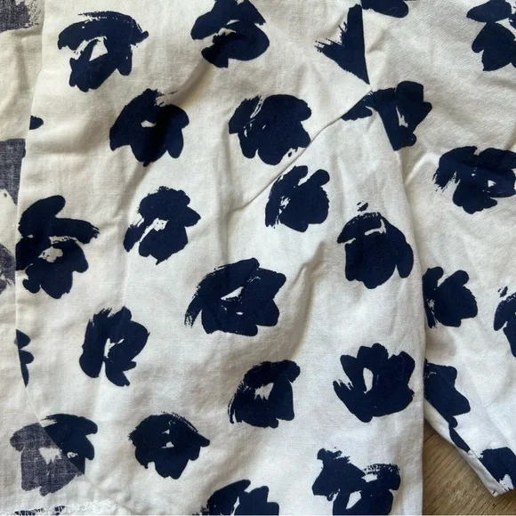 Vintage Benson & Smith 100% Cotton Cropped Floral Shrug Bolero - Picture 3 of 5